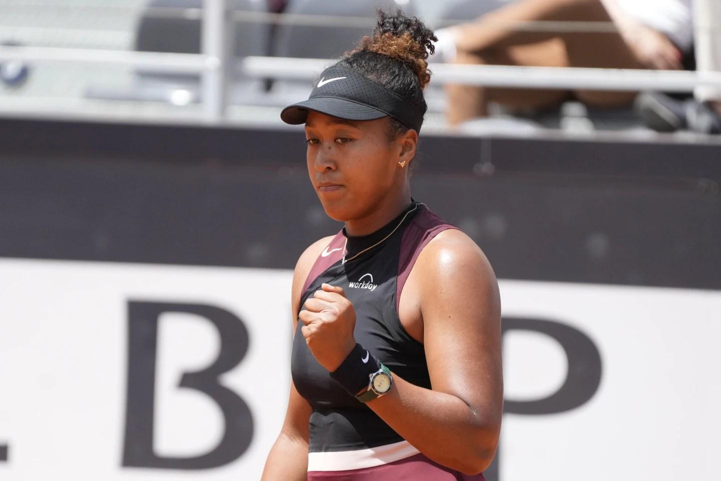 Tennis player Naomi Osaka of Japan