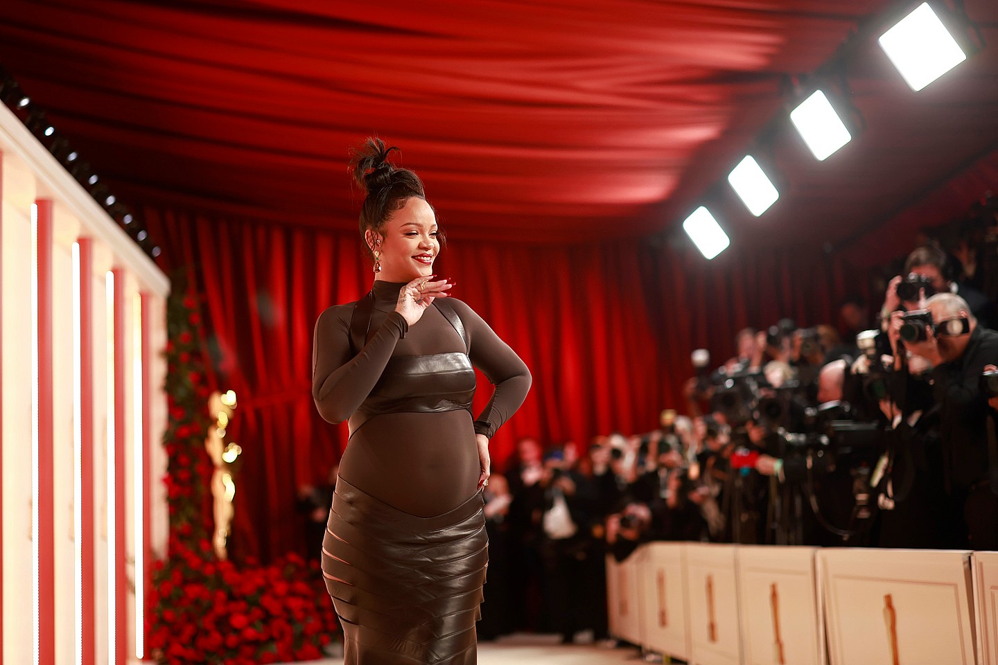 Rihanna, 95th Annual Academy Awards red carpet, Black Hollywood, celebrity style, Angela Bassett, theGrio.com