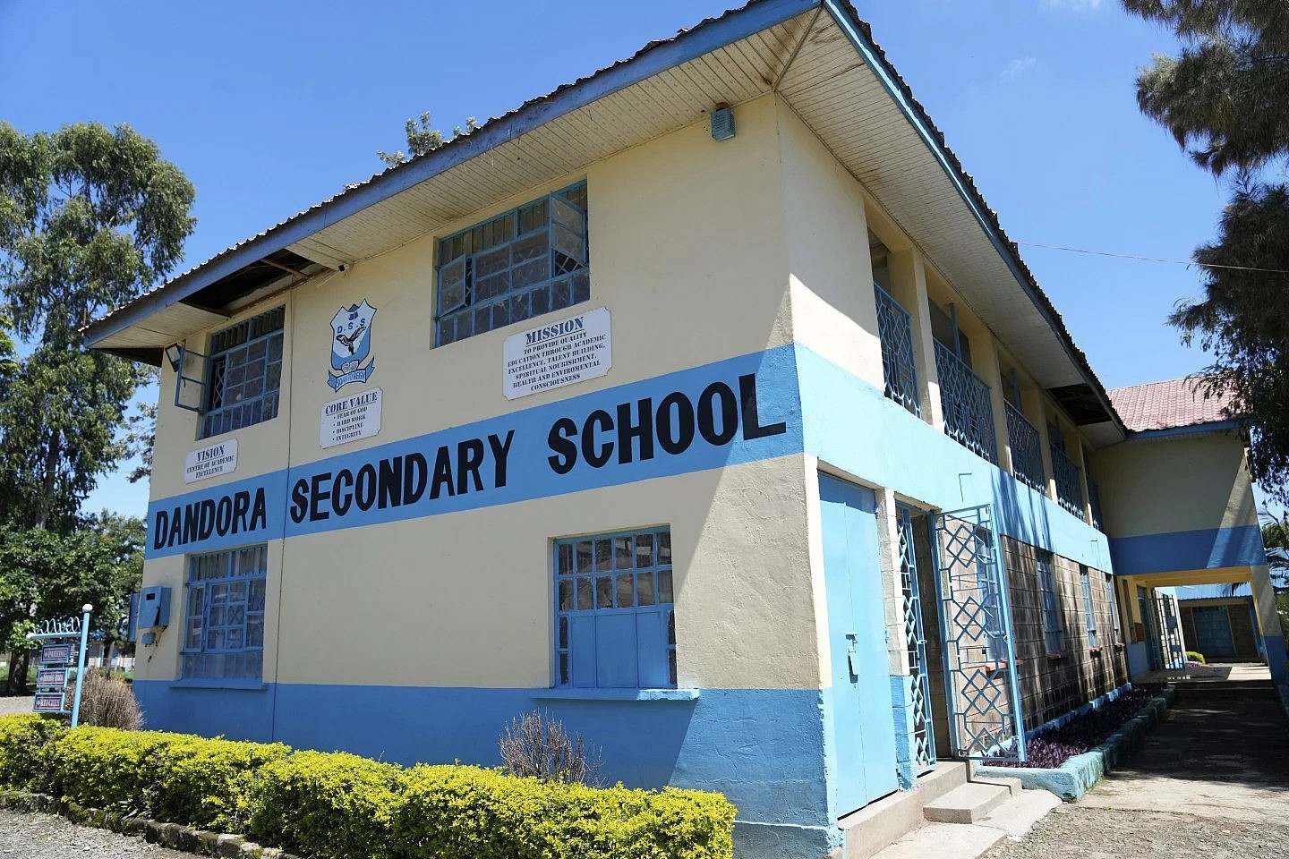 The Dandora Secondary school in Nairobi, Kenya