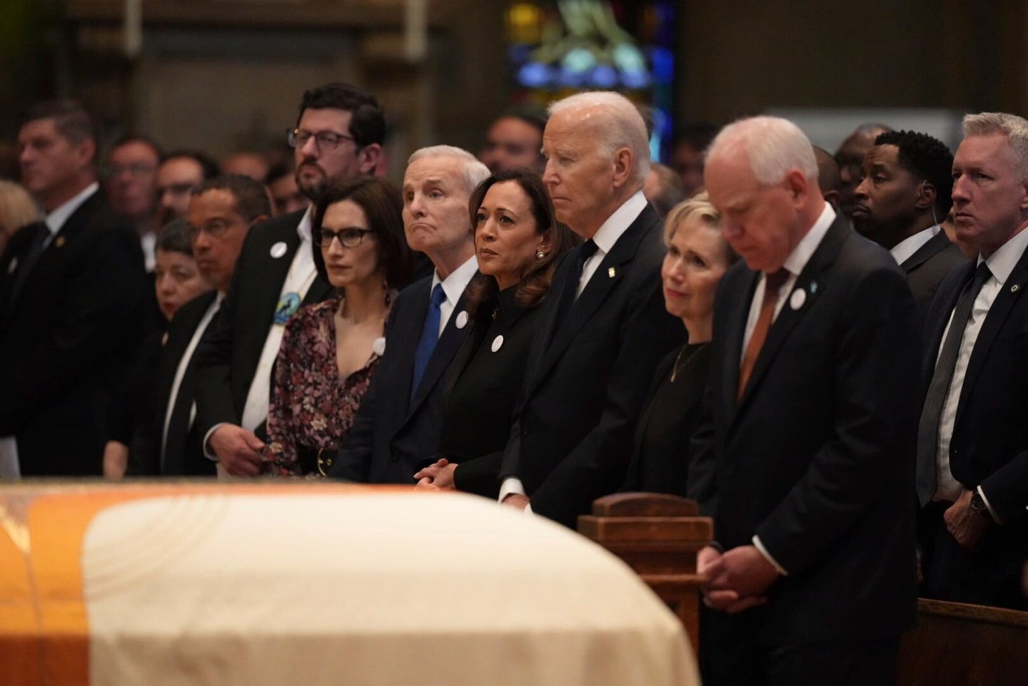 Kamala Harris, Joe Biden, Melissa Hortman, funeral, theGrio.com