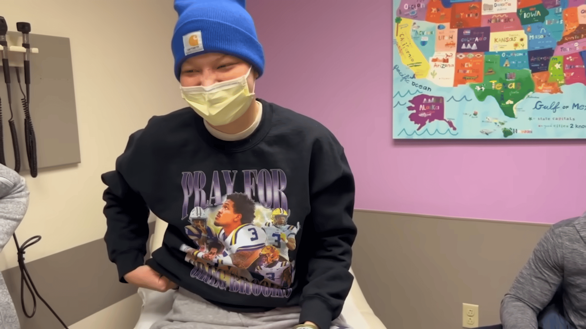 Isabella Strahan  cancer vlog 16 