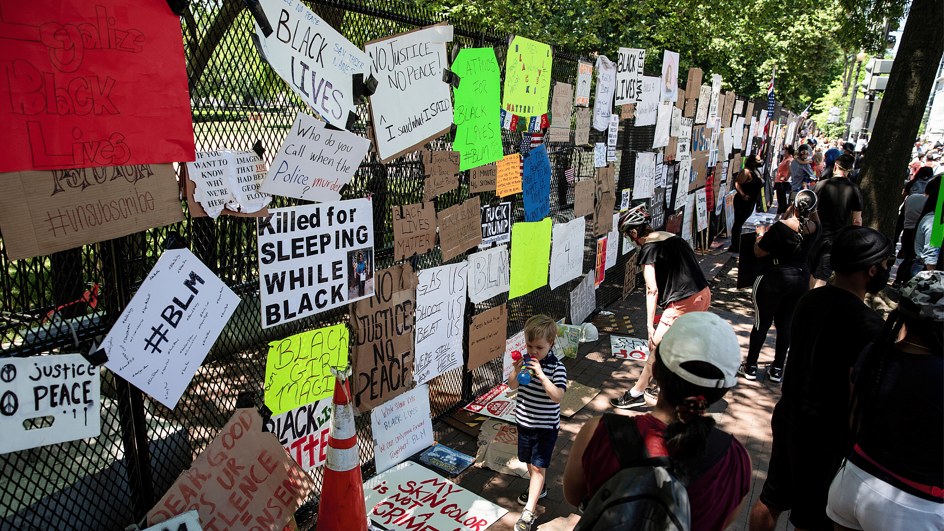 White House Fence www.theGrio.com