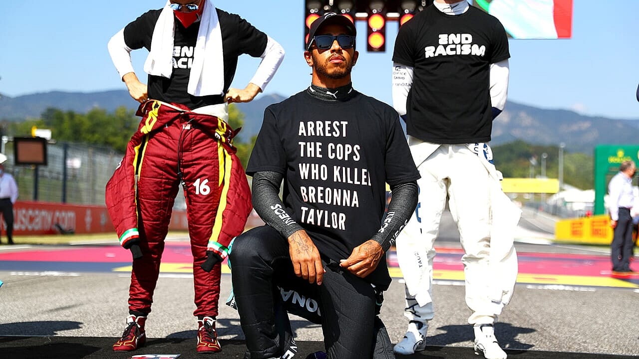 Lewis Hamilton Breonna Taylor thegrio.com