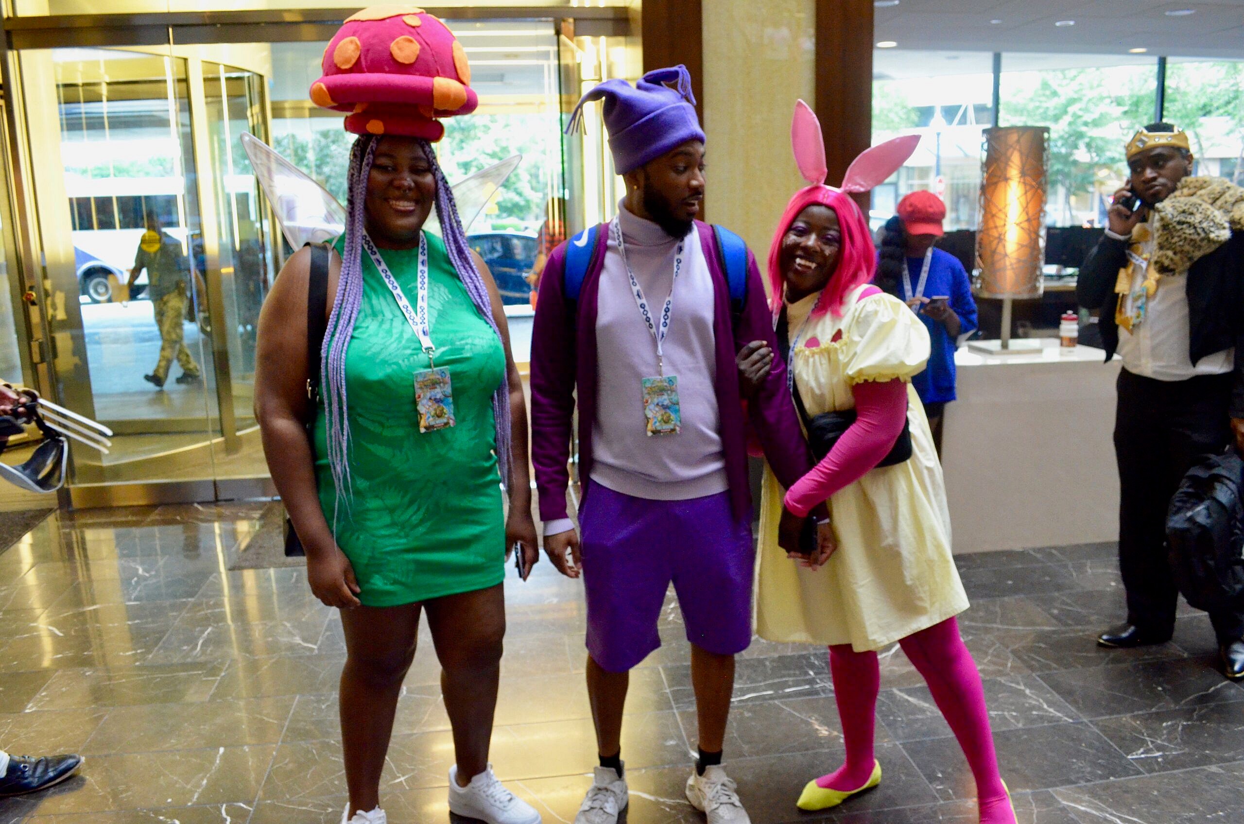 Blerdcon 2023, Blerds, Black Nerd Convention, Black Nerds, Black cosplayers, Black cosplay, Crystal City Virginia, Hyatt Regency, Hilton George, Cree Summer, Rachel True