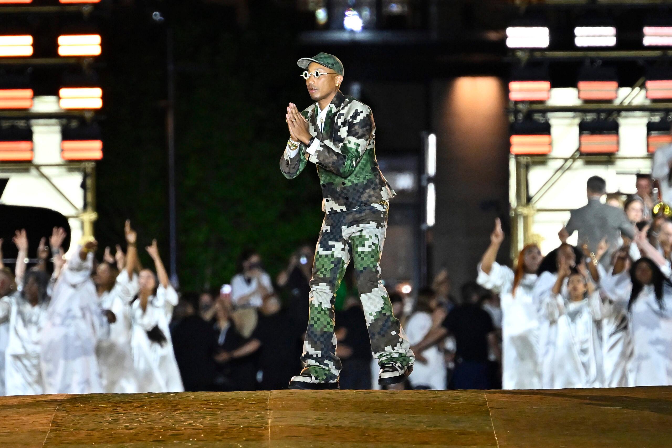 Louis Vuitton, Pharrell Williams, Paris Fashion Week, Black designers, Pharrell LV, Louis Vuitton Men, Rihanna, Beyoncé, Zendaya, Fashion, style, Celebrity Style, theGrio.com