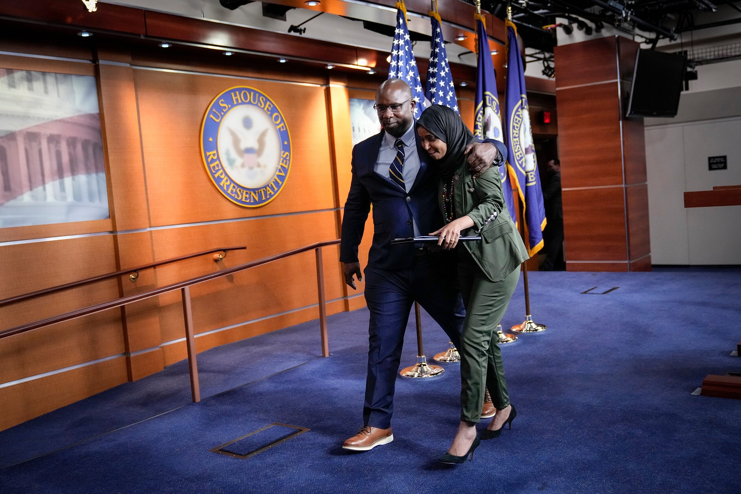 Jamaal Bowman Ilhan Omar