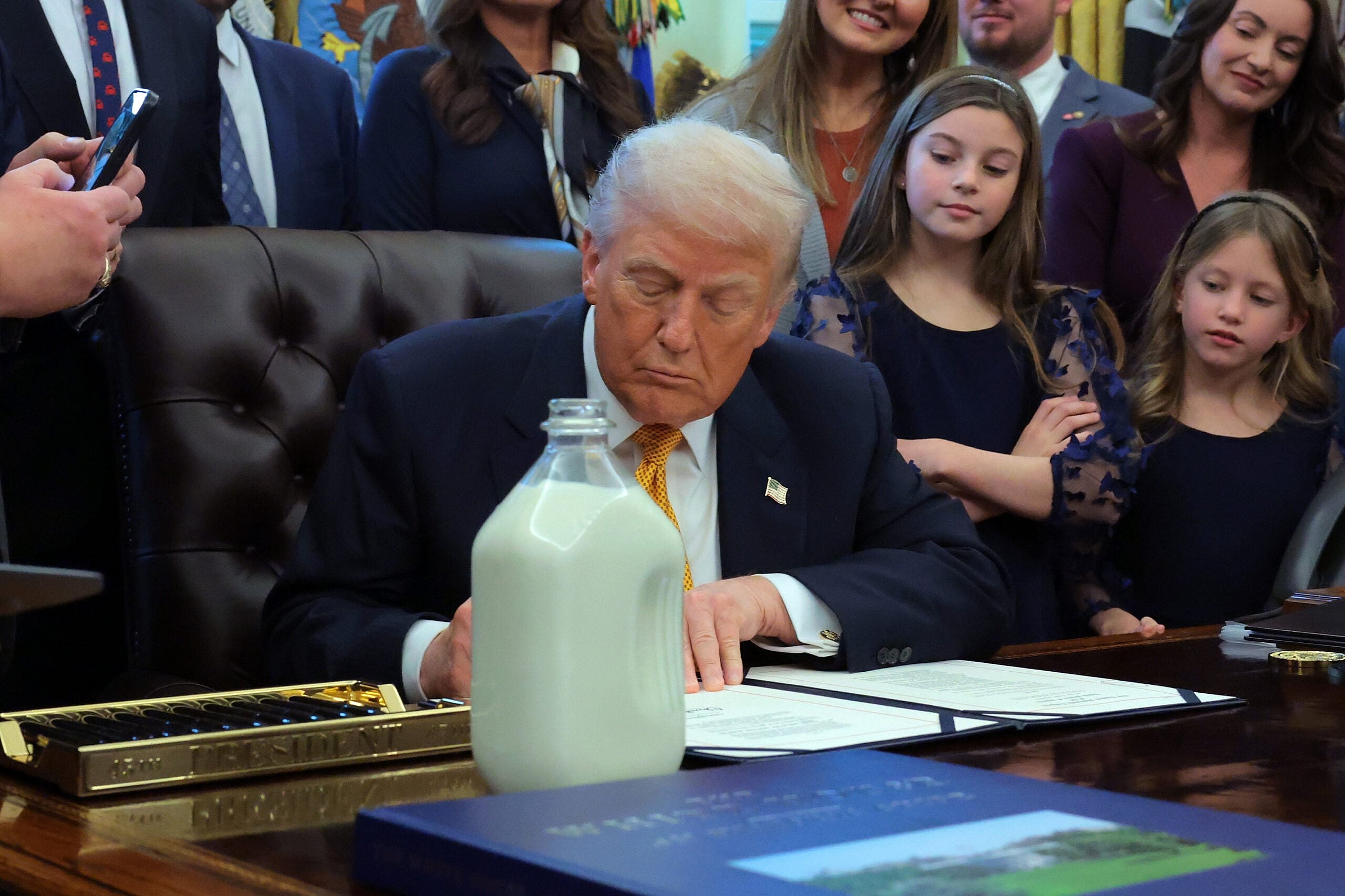 Trump, Trump Whole Milk for Healthy Kids Act, Trump milk law, whole milk in schools, Whole Milk for Healthy Kids Act, Obama Milk laws theGrio.com
