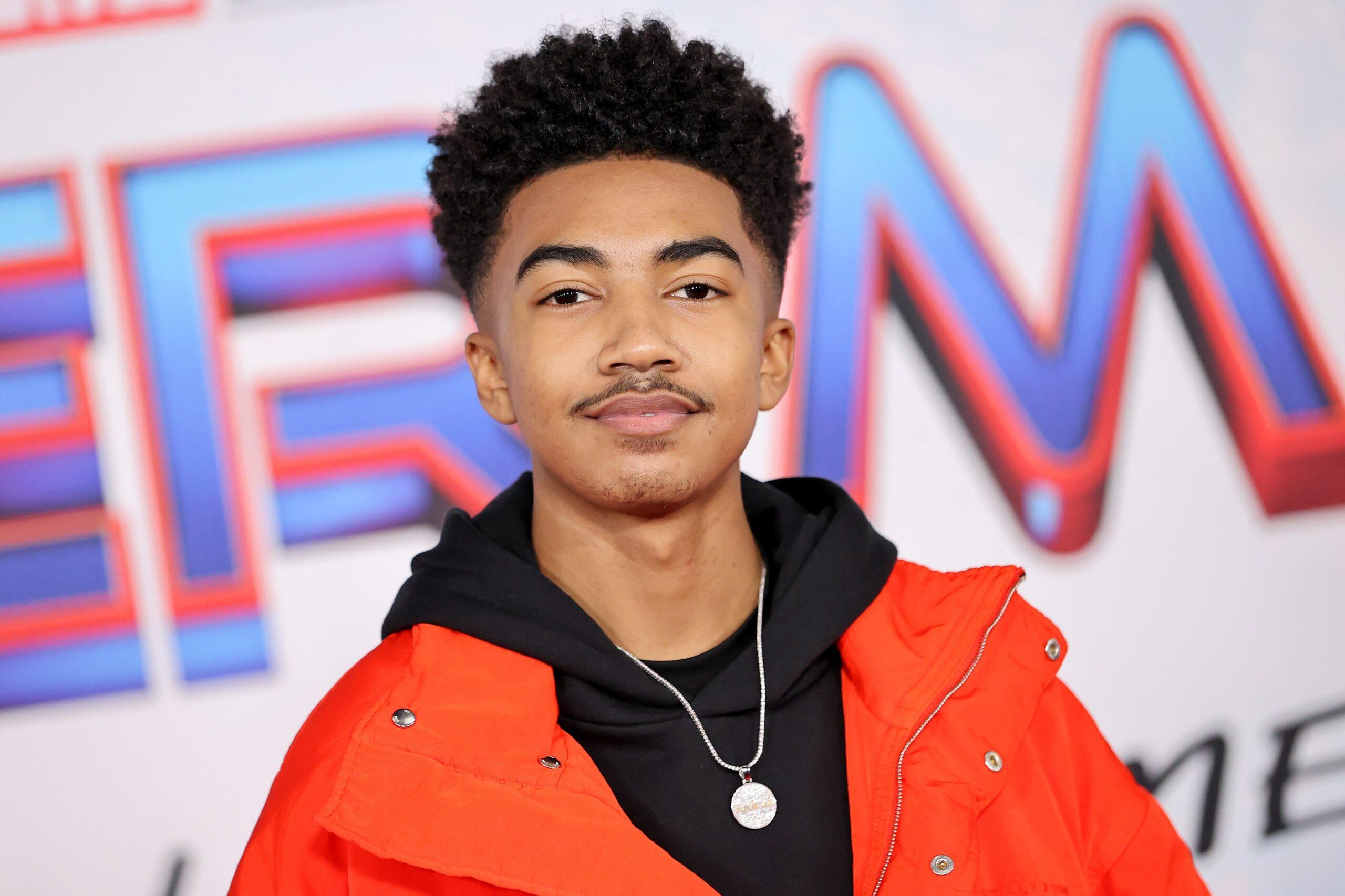 Miles Brown at Sony Pictures' "Spider-Man: No Way Home" Los Angeles Premiere - Arrivals