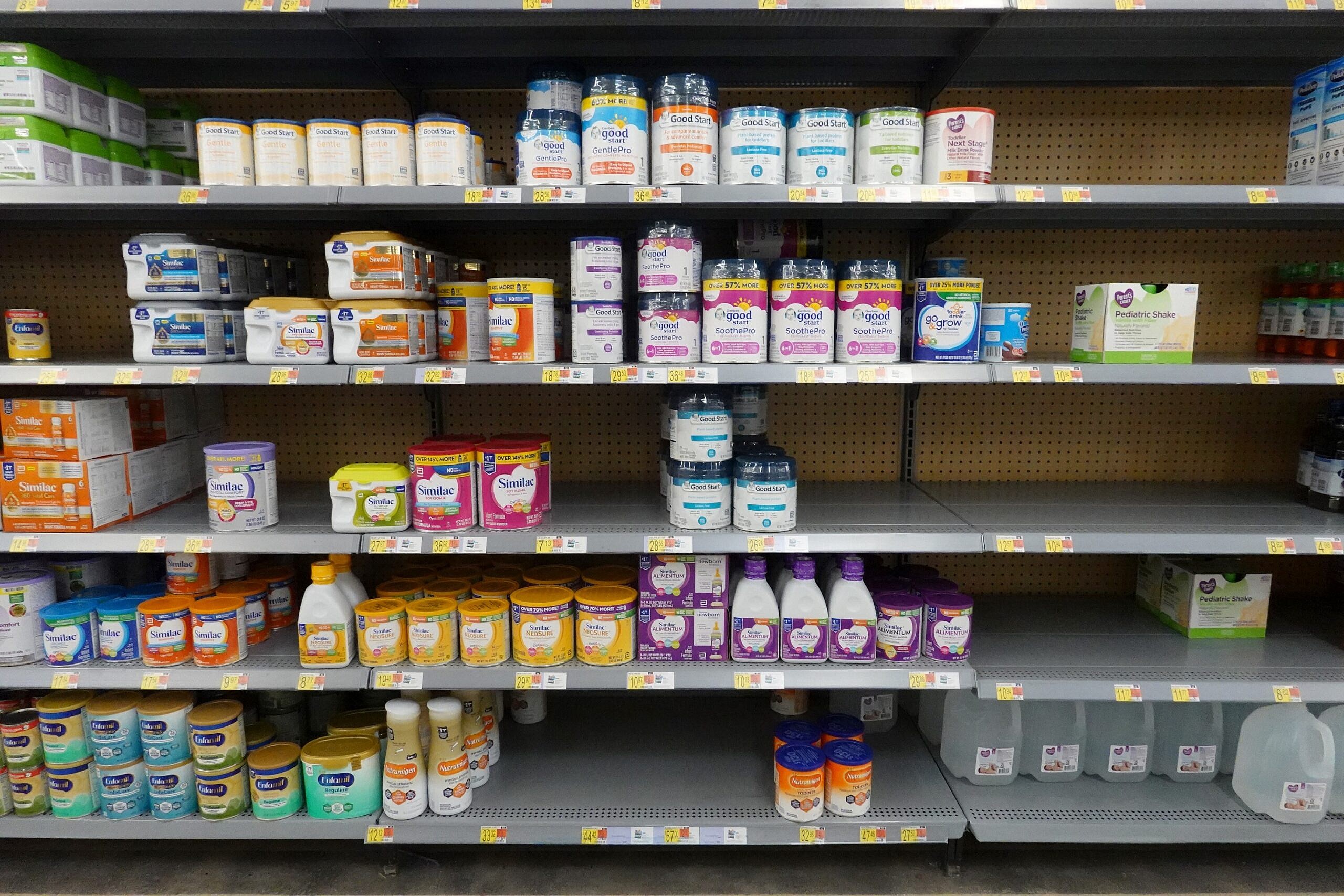 Baby Formula Is Latest Product To Suffer Shortages Due Pandemic Induced Supply Chain Issues