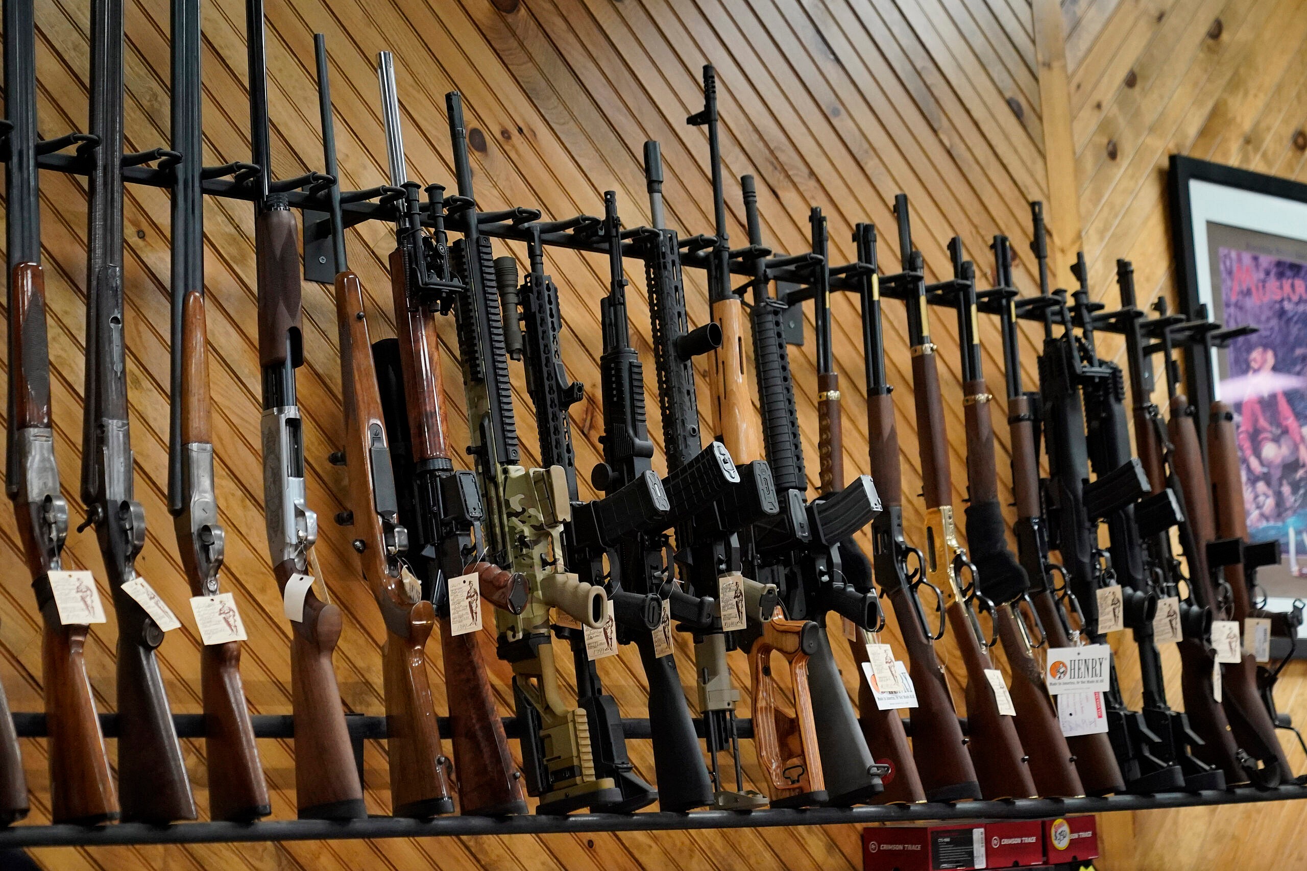 Guns on display, theGrio.com