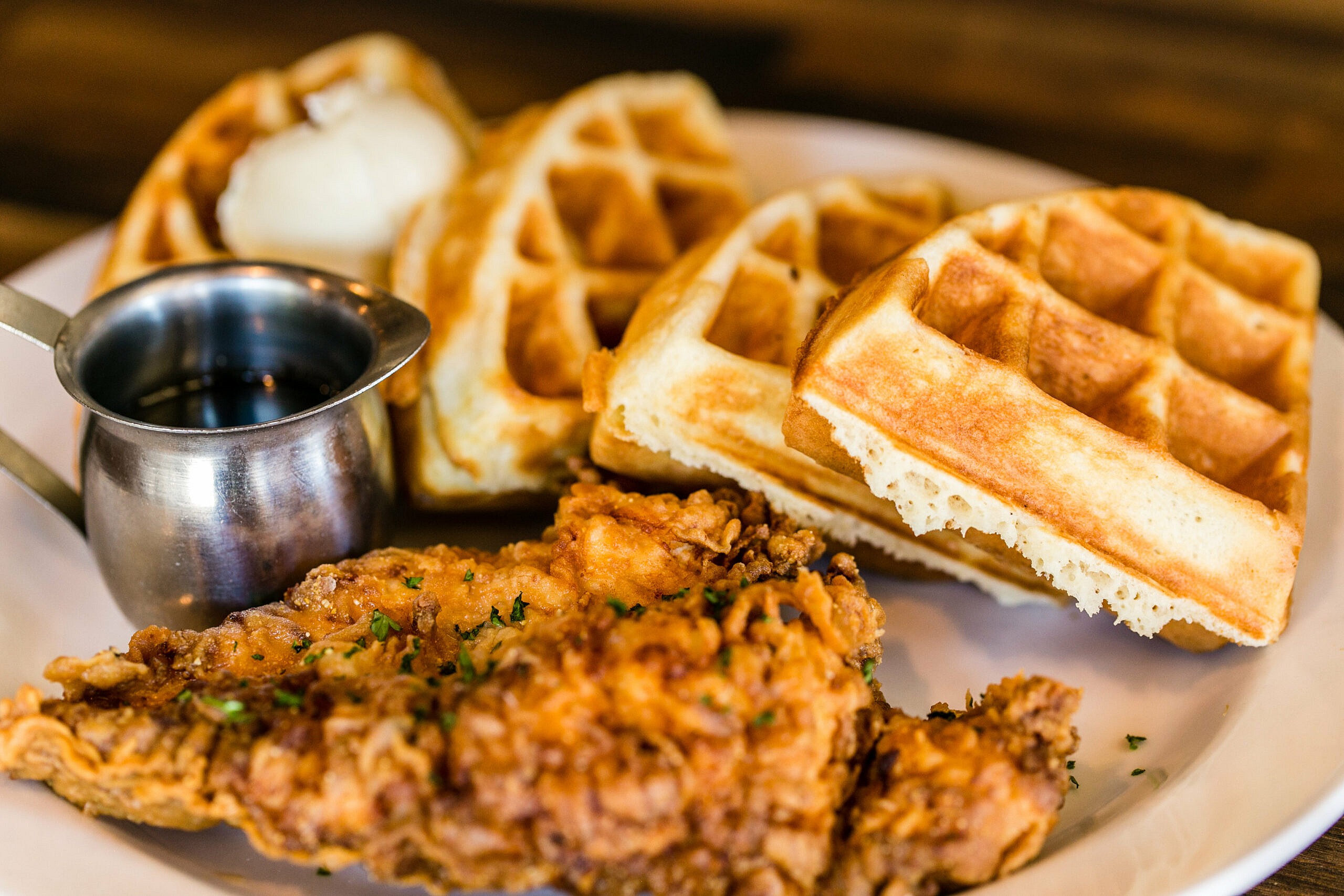 chicken and waffles, Wells restaurant, Black History Month, food history, theGrio.com