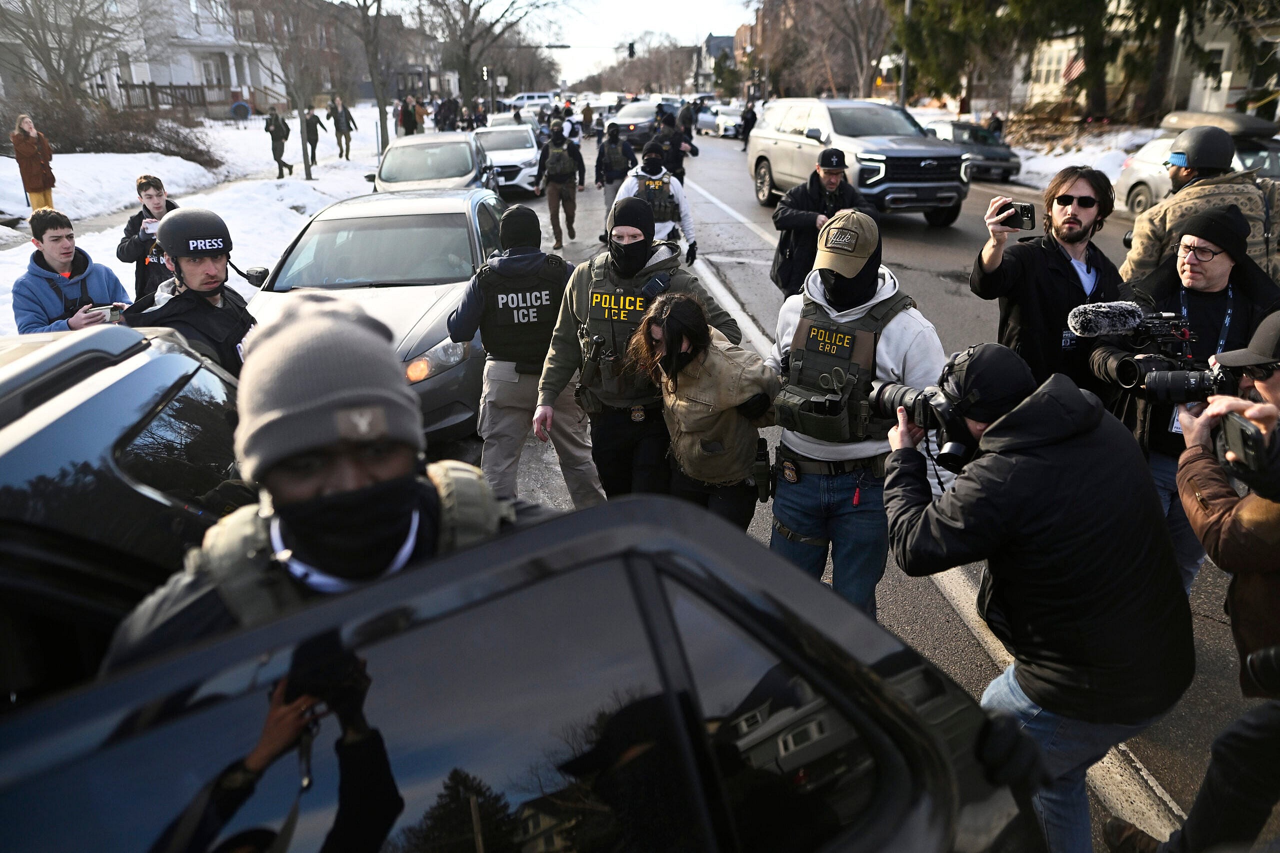 ICE Minneapolis, ICE shooting, ICE tear gas, ICE Minneapolis protest theGrio.com