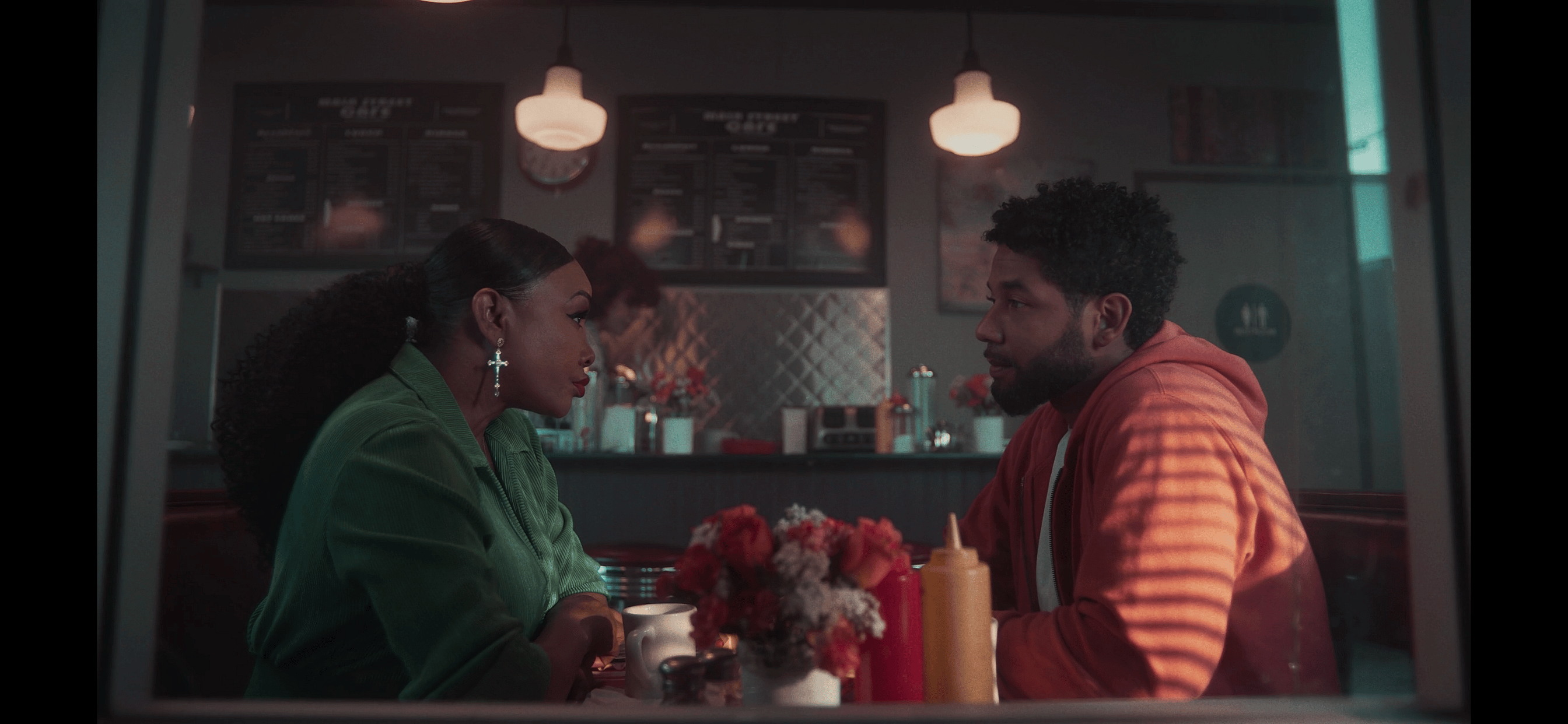 Actors Vivica A. Fox and Jussie Smollett  in “The Lost Holliday”