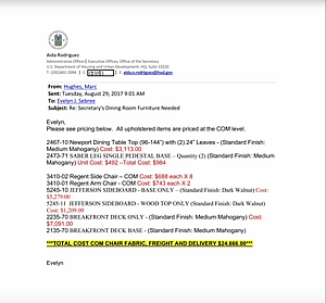 ben carson emails