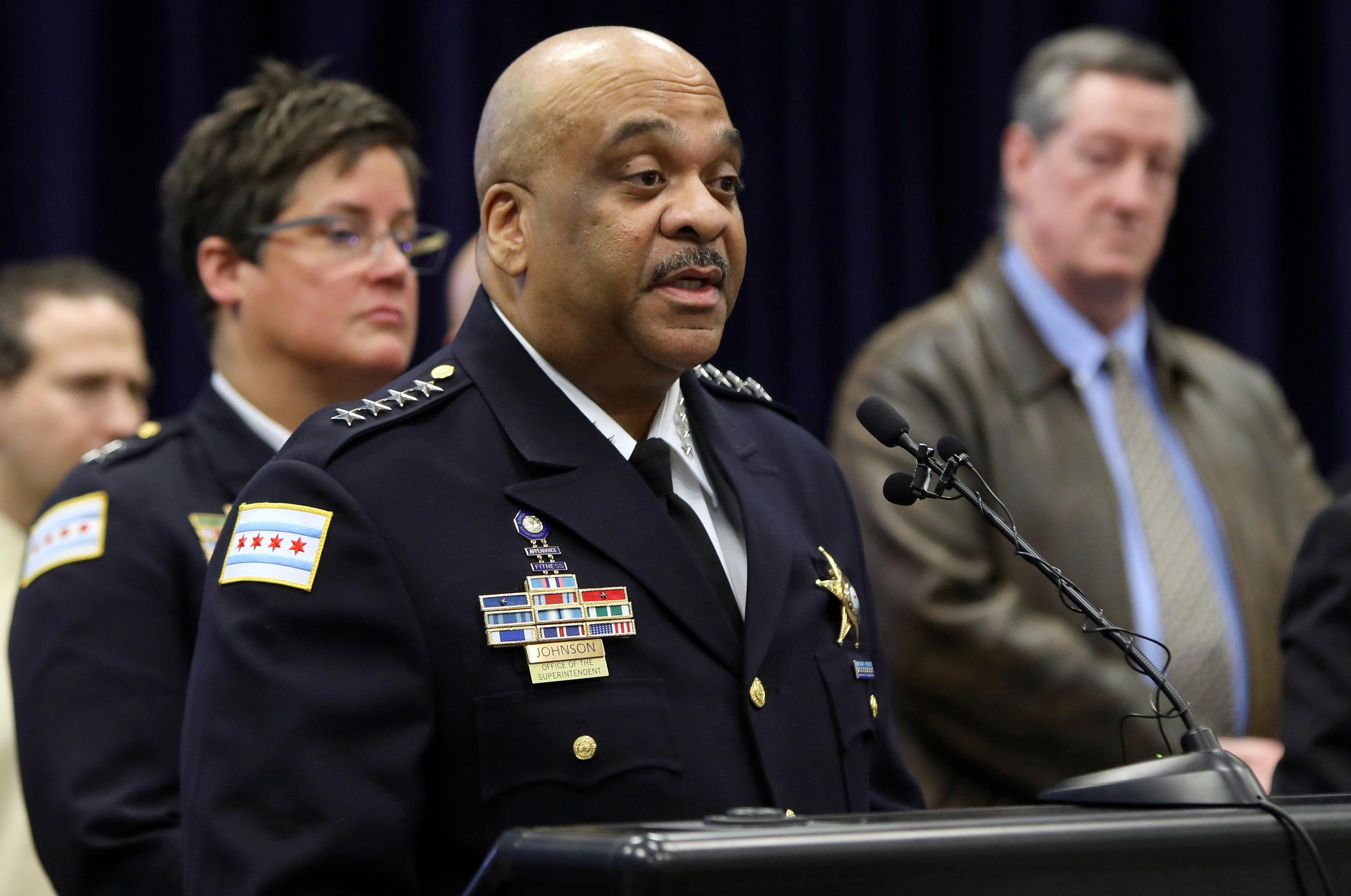 Chicago Police Supt. Eddie Johnson thegrio