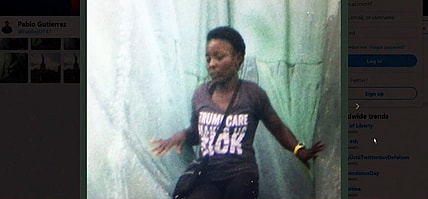 Therese Patricia Okoumou scales Statue of Liberty to protest immigration thegrio.com