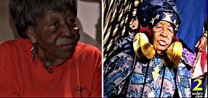 Dorothy Steel landed her role in Black Panther at age 91. (WSBTV) thegrio.com