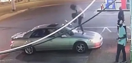 man stomps on woman's windshield after he rejects him thegrio.com