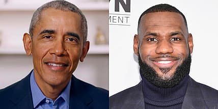 LeBron James Barack Obama The Shop thegrio.com