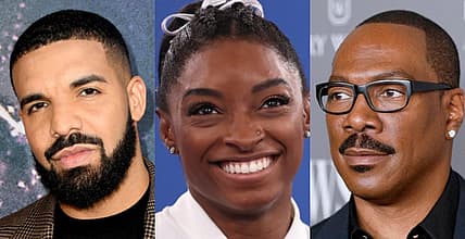 Drake Simone Biles Eddie Murphy thegrio.com