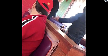 Woman caught on video hurling racist rant in Mexican restaurant in West Virginia. (Miranda Castillo/Twitter) thegrio.com