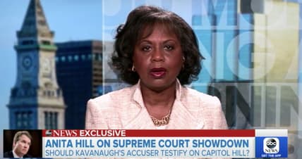 Anita Hill on GMA thegrio.com