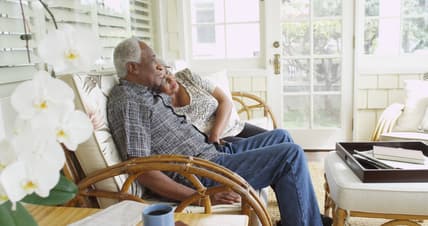 Elderly couple, alzheimers, dementia