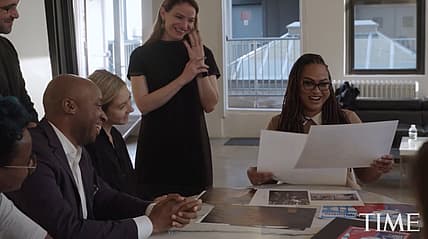 Ava DuVernay took the helm of Time magazine for the optimism issue. (Time)