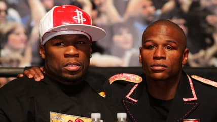 50 Cent Floyd Mayweather thegrio.com
