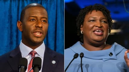 Stacey Abrams and Andrew Gillum thegrio.com