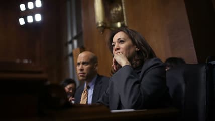 Kamala Harris & Cory Booker