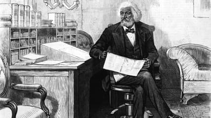 Abolitionist Frederick Douglass Edits Newspaper