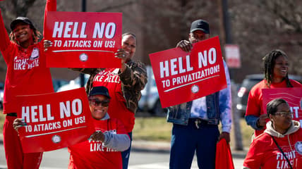 Trump, protest, cuts, theGrio.com