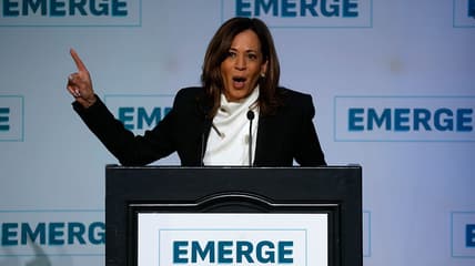 Kamala Harris, Speech, Emerge, theGrio.com