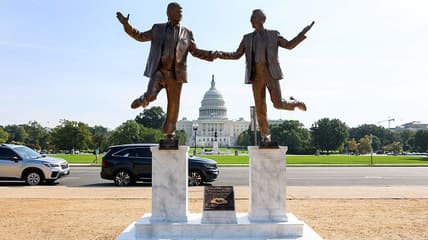 Trump, Epstein, Statue, theGrio.com