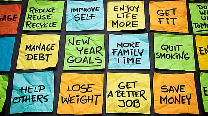 new year's resolutions, new year goals, 2025 resolutions, goal-setting, how to form good habits, theGrio.com