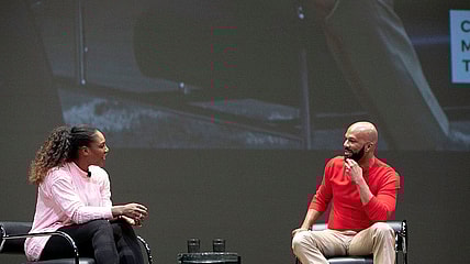 Serena Williams and Common thegrio.com