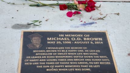 Michael Brown memorial thegrio.com