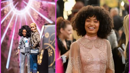 Yara Shahidi barbie thegrio