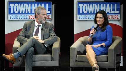 Becki Jerry Falwell Jr. Liberty University thegrio.com