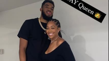 Jordyn Woods Karl-Anthony Towns