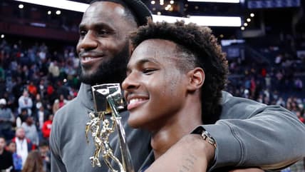 LeBron James, Bronny James, NBA, thegrio.com