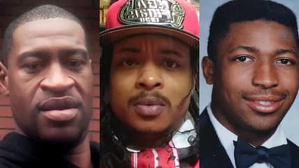 George Floyd Eric Garner Jacob Blake thegrio.com