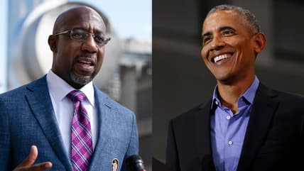 Warnock Obama Georgia thegrio.com