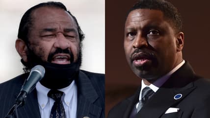 Texas U.S. Congressman Al Green and NAACP President Derrick Johnson