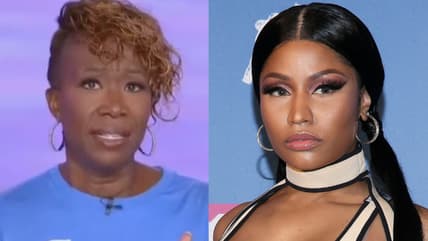 Joy Reid and Nicki Minaj, theGrio.com