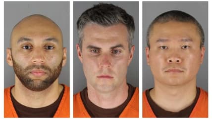Floyd Former Minneapolis Police Officers J. Alexander Kueng, Thomas Lane and Tou Thao. thegrio.com