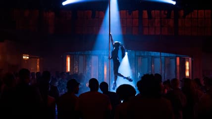 A scene from "P-Valley"