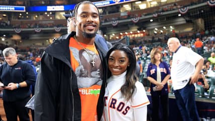 Simone Biles and Jonathan Owens, Simone Biles wedding, destination weddings, Black brides, Black love, Black style, theGrio.com