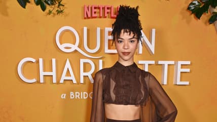 Queen Charlotte Netflix, Bridgerton Queen Charlotte, Shonda Rhimes, India Amarteifio, Queen Charlotte hair, Queen Charlotte natural hair theGrio.com
